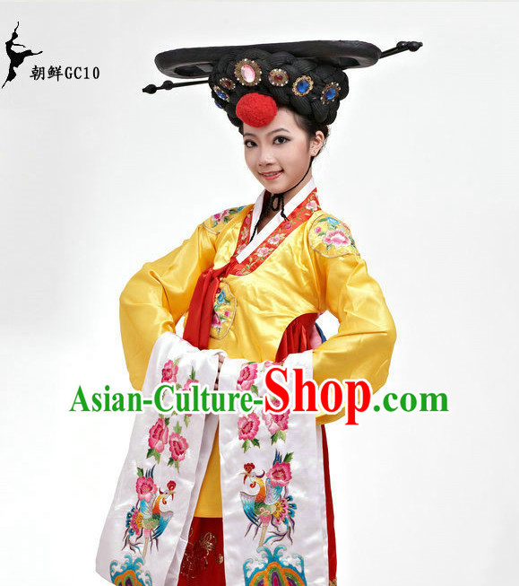 Traditional Korean Ethnic Dance Costumes for Girls