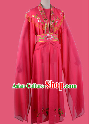 Chinese Opera Costumes Huangmei Opera Stage Performance Costume Chinese Traditional Costume Drama Costumes Complete Set