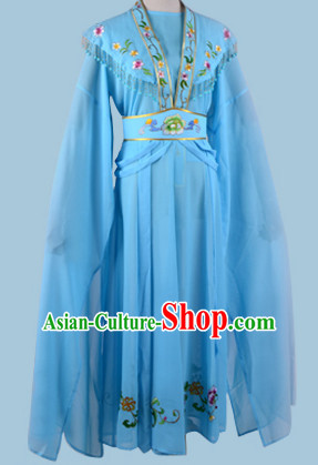Chinese Opera Costumes Huangmei Opera Stage Performance Costume Chinese Traditional Costume Drama Costumes Complete Set