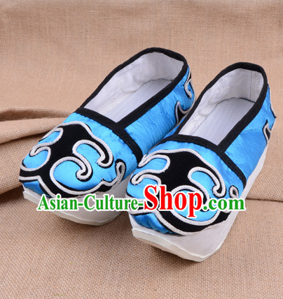 Handmade Chinese Opera Shoes Stage Performance Shoes Classical Shoes