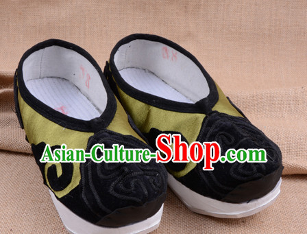 Handmade Chinese Opera Shoes Stage Performance Shoes Classical Shoes