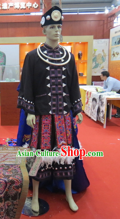 Traditional Ethnic National Costumes Complete Set for Men