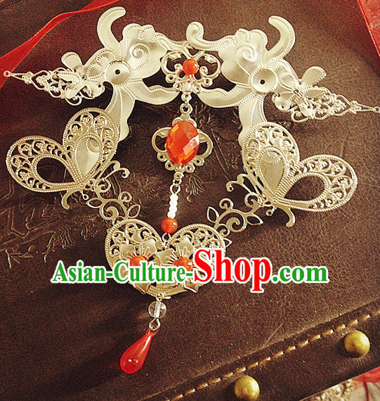 Handmade Chinese Fairy Hair Accessories Hair Ornaments Hair Pieces for Women