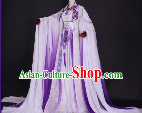 Ancient Chinese Fairy Clothing Traditional Chinese Princess Clothes Dresses Tangzhuang Queen Han Fu Complete Set for Women