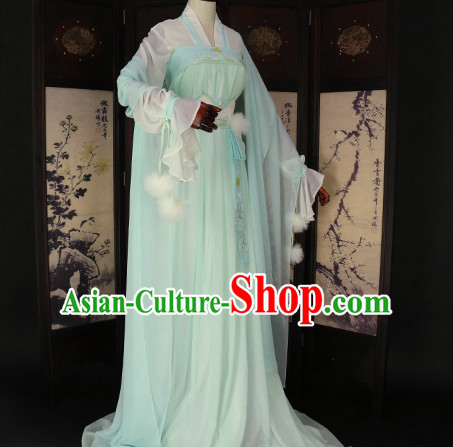 Ancient Chinese Fairy Clothing Traditional Chinese Princess Clothes Dresses Tangzhuang Queen Han Fu Complete Set for Women