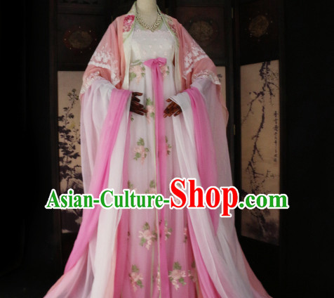 Ancient Chinese Queen Clothing Traditional Chinese Clothes Wedding Dresses Tangzhuang Queen Han Fu Complete Set for Women