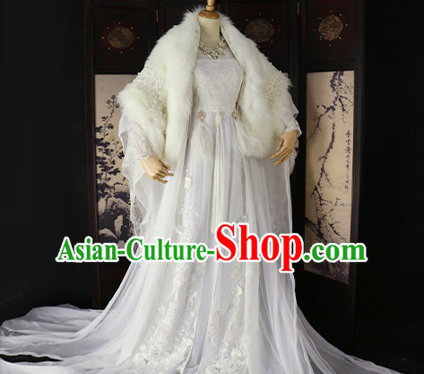 Ancient Chinese Queen Clothing Traditional Chinese Clothes Wedding Dresses Tangzhuang Queen Han Fu Complete Set for Women