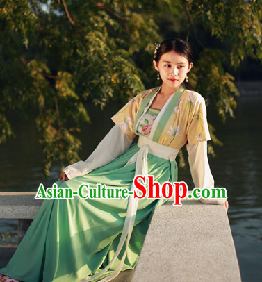 Ancient Chinese Clothing Chinese National Costumes Ancient Chinese Costume Traditional Chinese Clothes Complete Set for Women Girls