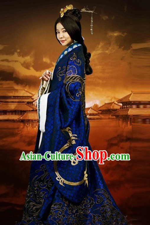 Top Chinese Traditional Princess Clothing Theater and Reenactment Costumes Red Chamber Chinese Clothes and Headpieces Complete Set for Women