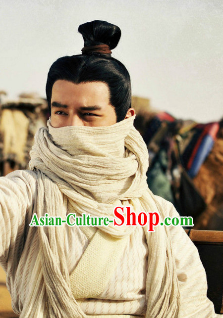 Chinese Traditional Male Wig Ancient Wigs for Men