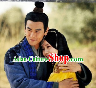 Chinese Traditional Male Wig Ancient Wigs for Men