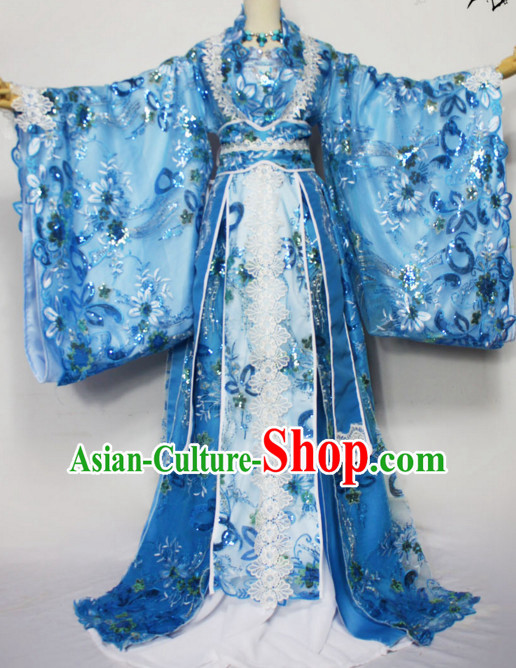 Chinese Women Traditional Royal Empress Dress Cheongsam Ancient Chinese Imperial Clothing Cultural Robes Complete Set