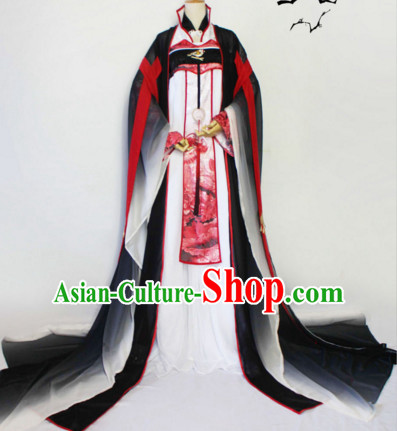 Chinese Women Traditional Royal Empress Dress Cheongsam Ancient Chinese Imperial Clothing Cultural Robes Complete Set