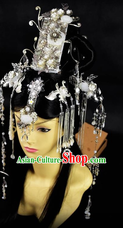 Top Chinese Empress Phoenix Hair Style China Hairpieces Chinese Traditional Hairpins Bridal Headwear