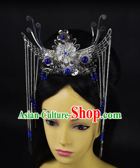 Top Chinese Empress Phoenix Hair Style China Hairpieces Chinese Traditional Hairpins Bridal Headwear