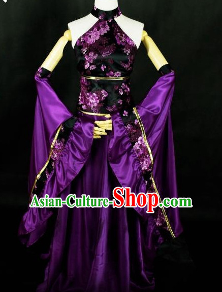 Chinese Traditional Stage Performance Hanfu Cosplay Princess Costume Chinese Cosplay Hanfu Halloween Costume Party Costume Fancy Dress