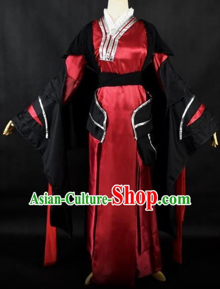 Chinese Traditional Hanfu Cosplay Costume Chinese Cosplay Hanfu Halloween Costume Party Costume Fancy Dress