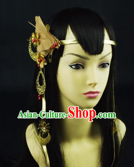 Chinese Traditional Hanfu Hair Jewelry Head Pieces