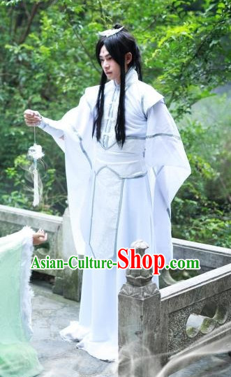 Chinese Traditional Hanfu Prince Cosplay Costume Chinese Cosplay Hanfu Halloween Costume Party Costume Fancy Dress