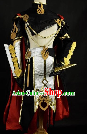 Chinese Traditional Hanfu Cosplay Costume Chinese Cosplay Hanfu Halloween Costume Party Costume Fancy Dress