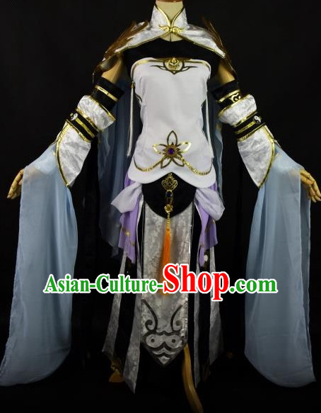 Chinese Traditional Hanfu Cosplay Costume Chinese Cosplay Hanfu Halloween Costume Party Costume Fancy Dress