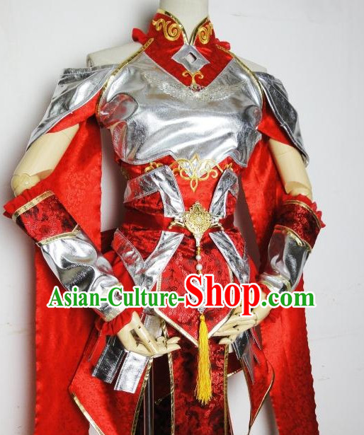 Chinese Traditional Hanfu Cosplay Costume Chinese Cosplay Hanfu Halloween Costume Party Costume Fancy Emperor Dress