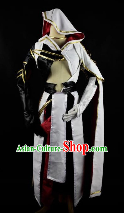 Chinese Traditional Stage Performance Hanfu Cosplay Princess Costume Chinese Cosplay Hanfu Halloween Costume Party Costume Fancy Dress