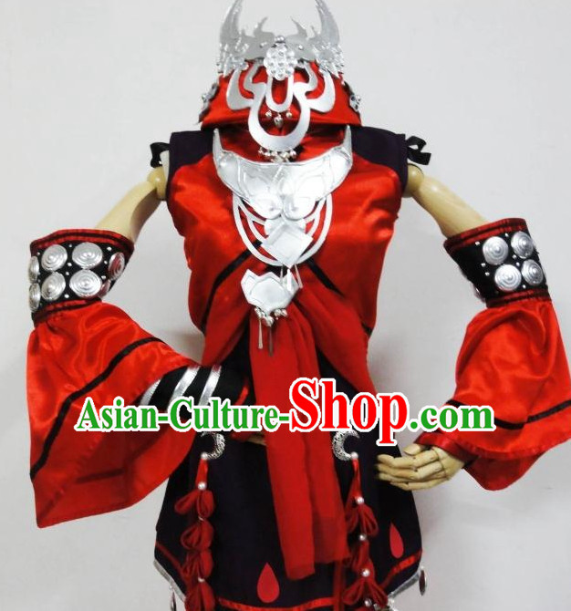 Chinese Traditional Hanfu Cosplay Costume Chinese Cosplay Hanfu Halloween Costume Party Costume Fancy Dress