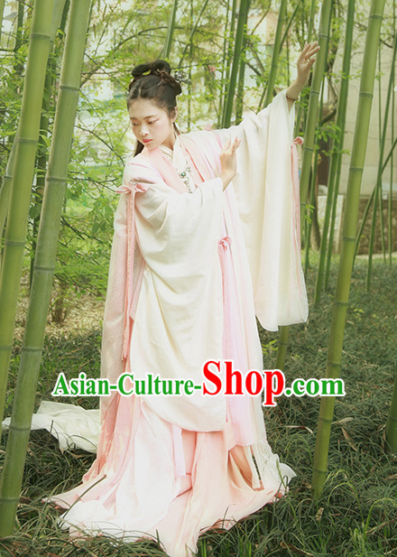 Chinese Ancient Clothing Robes Tunics Accessories Traditional China Clothes Women Adults Kids