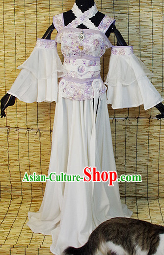 Chinese Ancient Han Fu Clothing Robes Tunics Accessories Traditional China Clothes Adults Kids