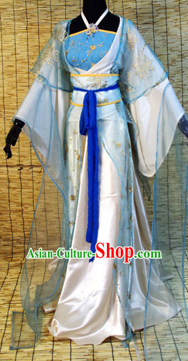 Chinese Ancient Han Fu Clothing Robes Tunics Accessories Traditional China Clothes Adults Kids