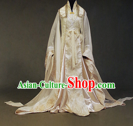 Chinese Ancient Han Fu Clothing Robes Tunics Accessories Traditional China Clothes Adults Kids