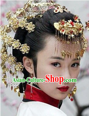 Chinese Traditional Wedding Ceremony Hair Accessories Hair Jewelry