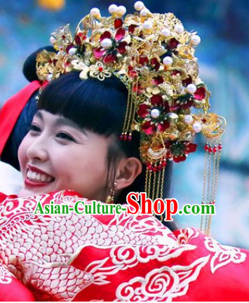 Chinese Traditional Wedding Ceremony Hair Accessories Hair Jewelry