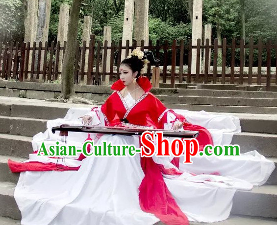 Ancient Chinese Fairy Costumes Complete Set for Women