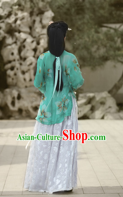 Chinese Ming Dynasty Hanfu Dress China Hanfu Costume Histroical Dresses Traditional Hanfu Wedding Ceremony Chinese Culture Clothing Complete Set