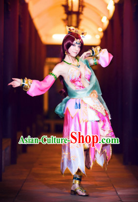 China Cosplay Fairy Costumes Halloween Costume