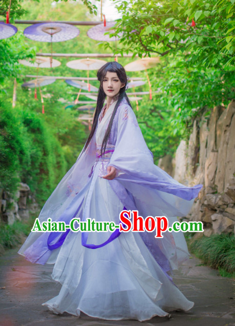 Chinese Traditional Han Fu Swordsman Clothes for Men China Women Dress Customized  Male Dresses Cheongsams Qipao Hanfu Complete Set