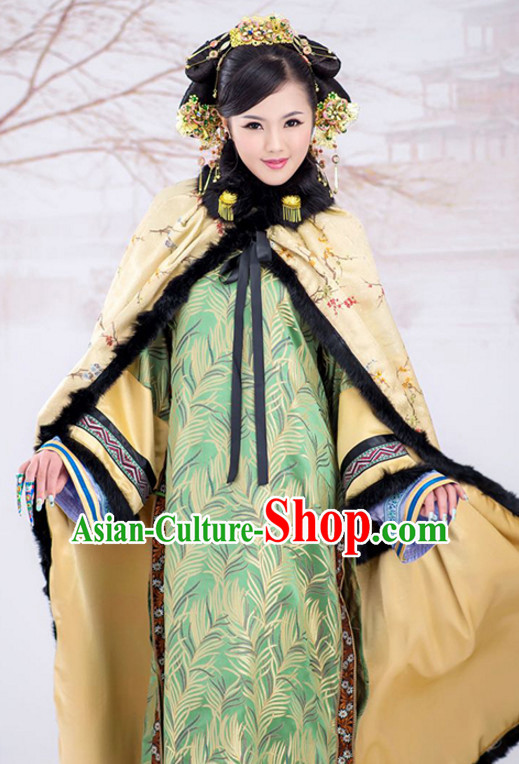 Chinese TV Drama Princess Costume Ancient Theatrical Costumes Historical Clothing and Hair Jewelry Complete Set for Women