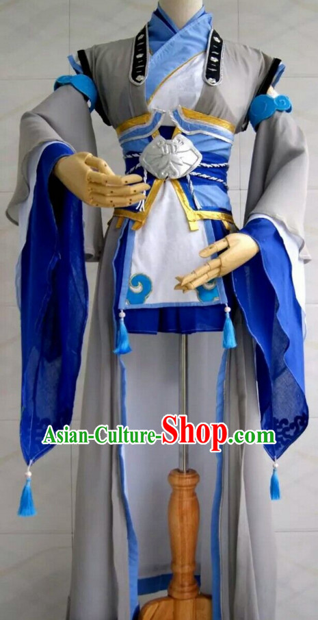 Chinese Themed Clothing Traditional Chinese Fairy Clothes Hanfu National Costumes for Men