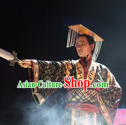 Chinese Themed Clothing Traditional Chinese Prince Clothes Hanfu National Costumes for Men