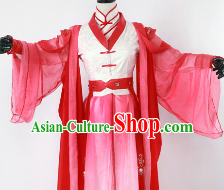 Ancient Chinese Stage Palace Dress National Costume Halloween Costumes Hanfu Chinese Dresses Chinese Clothing