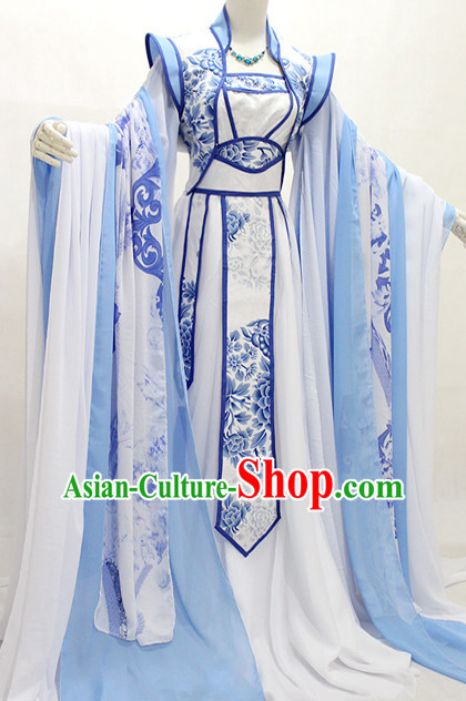 Ancient Chinese Stage Palace Imperial Costume National Costume Halloween Costumes Hanfu Chinese Dresses Chinese Clothing