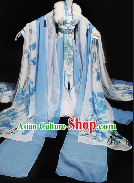 Ancient Chinese Stage Palace Imperial Costume National Costume Halloween Costumes Hanfu Chinese Dresses Chinese Clothing