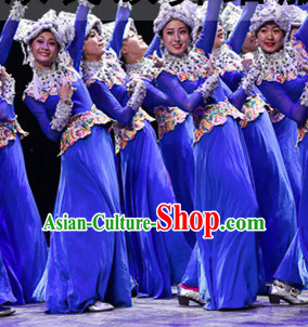 Chinese Traditional Ethnic Stage Costumes Theater Costumes Professional Theater Costume for Women