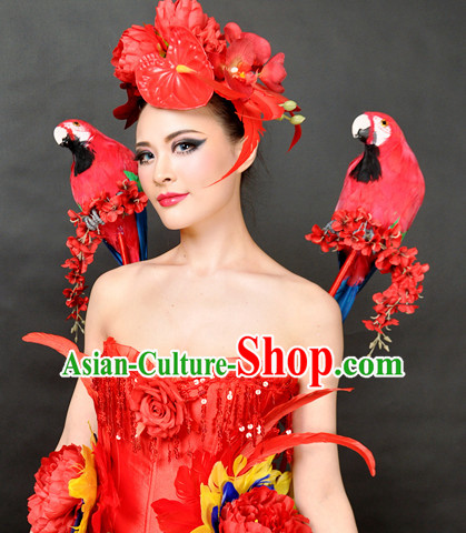 Giant Feather Wings Stage Costumes Theater Costumes Professional Theater Costume for Women