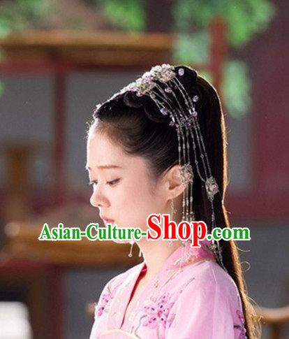 Princess Hanfu Hair Accessories Headpiece Headdress Phoenix Crown Hair Decoration Head Hairpin Accessories Comb Wedding Headwear Hair Accessorie Head Dress