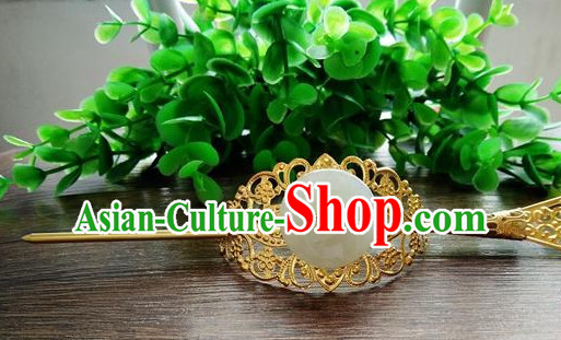 Prince Hanfu Hair Accessories Headpiece Headdress Phoenix Crown Hair Decoration Head Hairpin Accessories Comb Wedding Headwear Hair Accessorie Head Dress