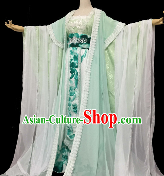 Chinese Traditional Princess Hanfu Dress Ancient Chinese Lady Costumes Complete Set for Women Girls