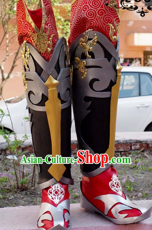 Chinese High Quality Cosplay Suphero Supheroine Long Boot Boots